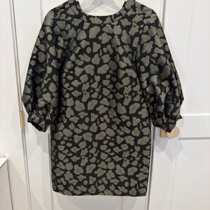 TopShop Mini Dress w/ Puff Sleeves - Worn Once